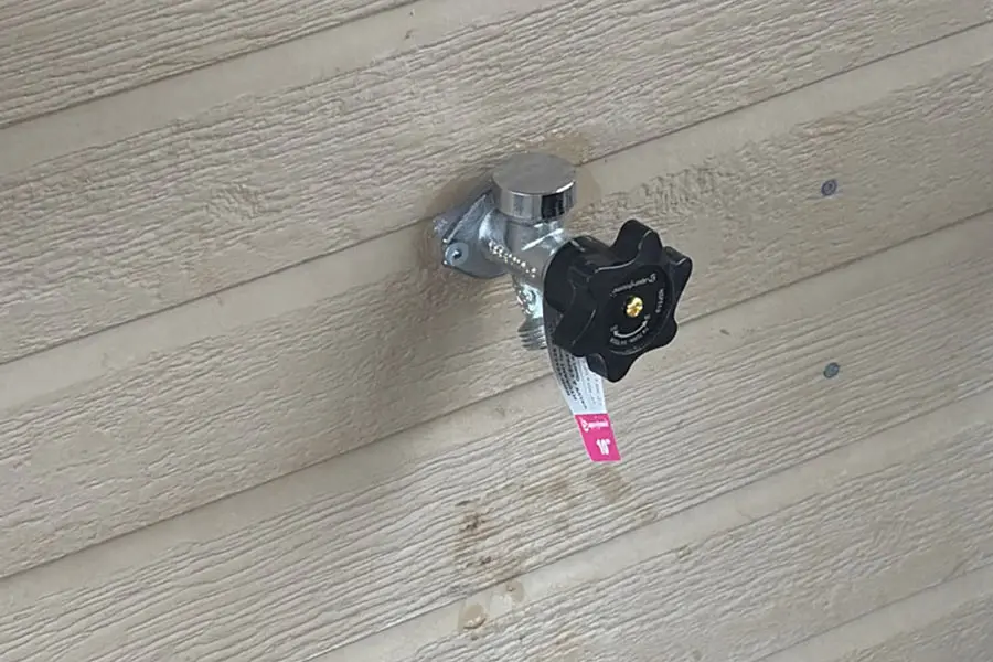 hose bib we installed in High River
